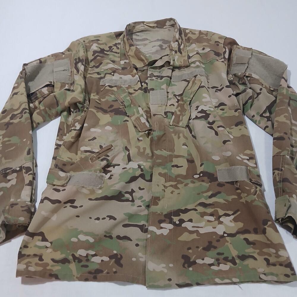 SNC Telecommunication LLC Jacket Mens Large Camo Aramid Aircrew Combat Zip